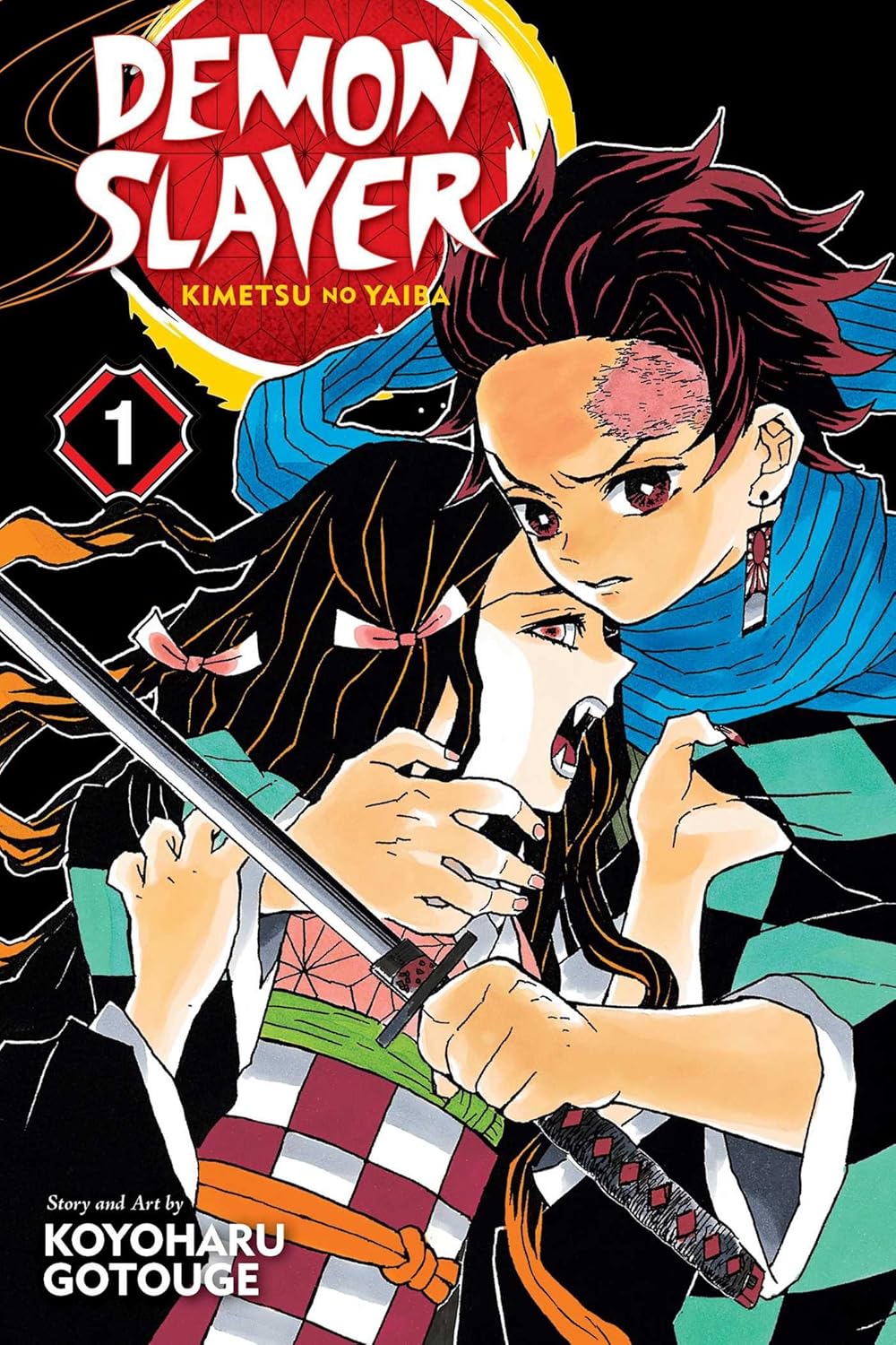Demon Slayer: Kimetsu no Yaiba, Vol. 1, Koyoharu Gotouge
