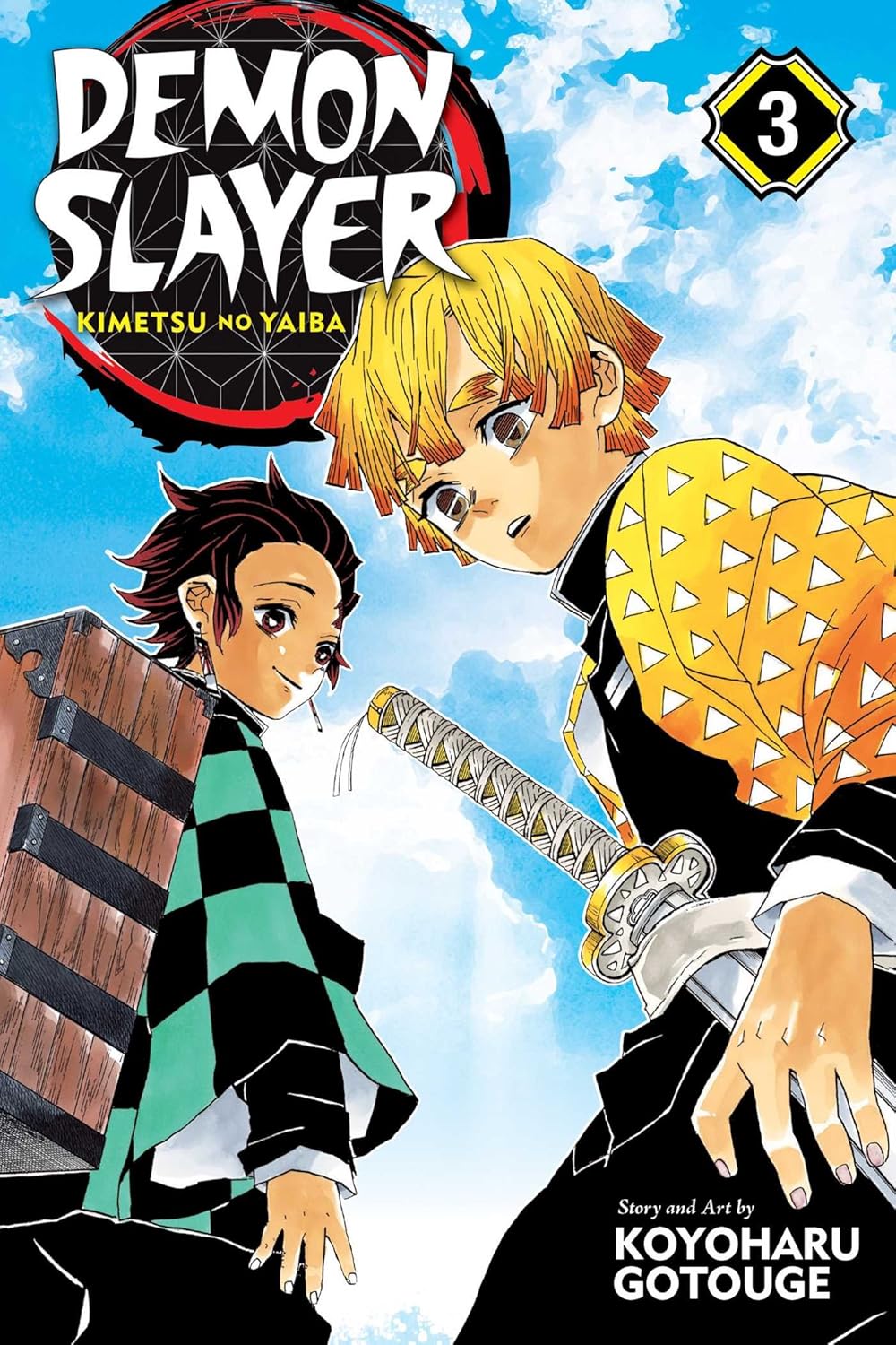 Demon Slayer: Kimetsu no Yaiba, Vol. 3, Koyoharu Gotouge