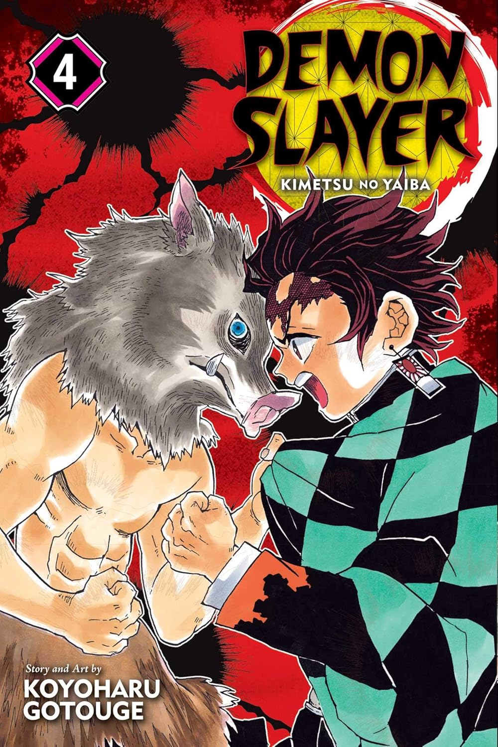 Demon Slayer: Kimetsu no Yaiba, Vol. 4,  Koyoharu Gotouge