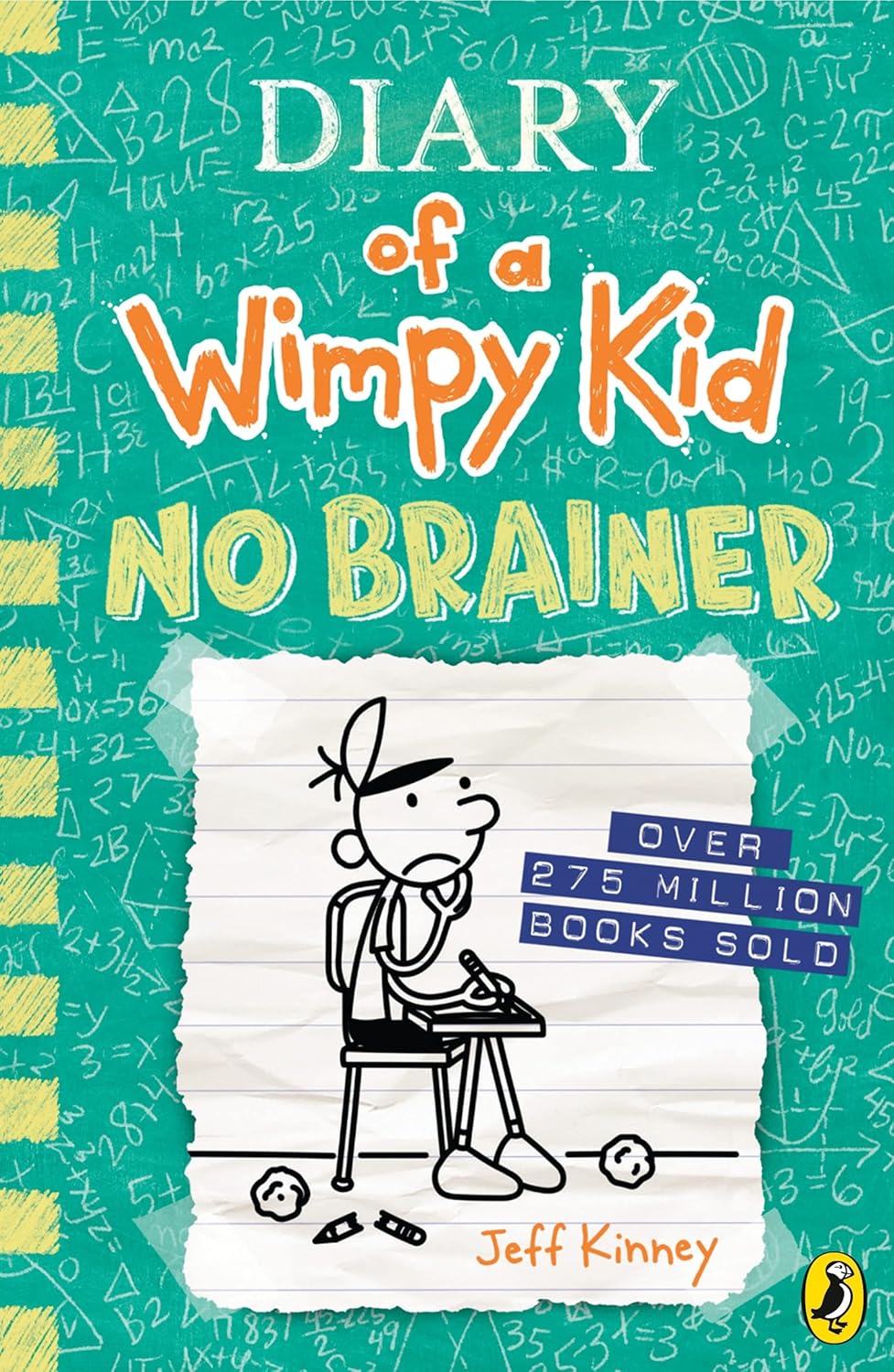 Diary of a Wimpy Kid: No Brainer #18 (Hardcover), Jeff Kinney