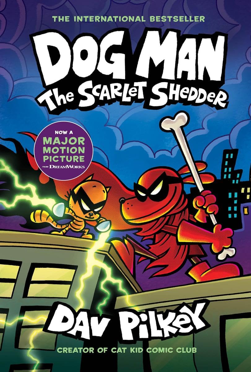 Dog Man 12: The Scarlet Shedder, Dav Pilkey