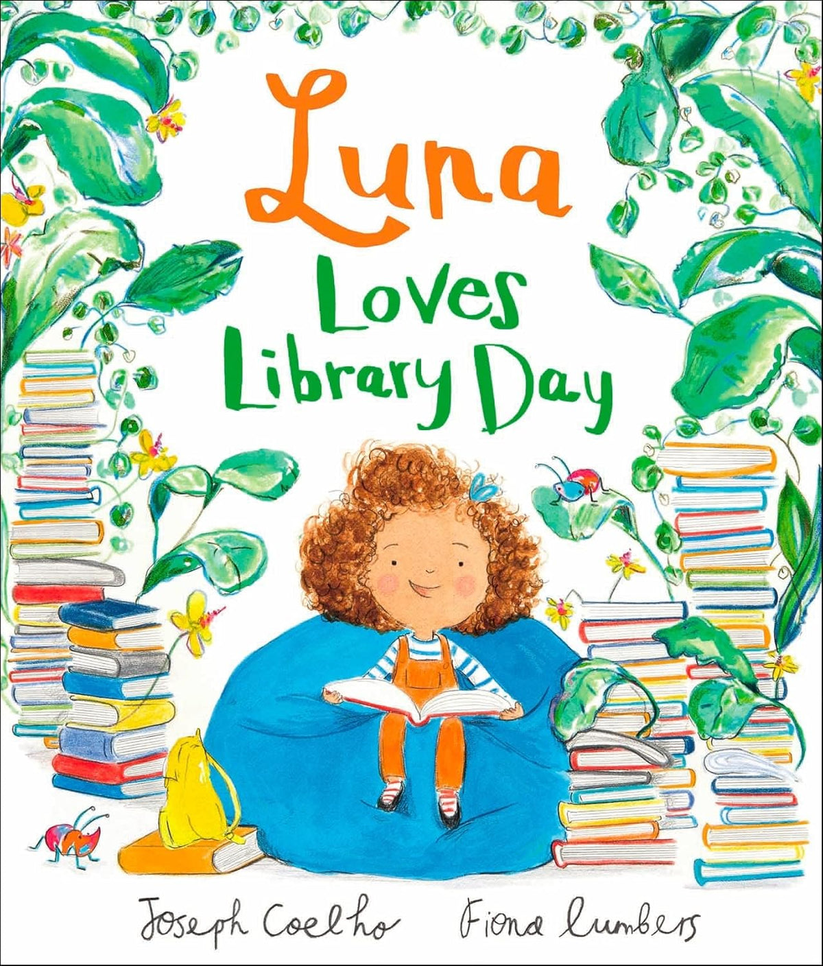 Lune Loves Library Day, Joseph Coehlo