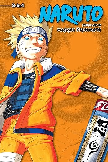 NARUTO 3IN1 vols. 10, 11 & 12,  Masashi Kishimoto
