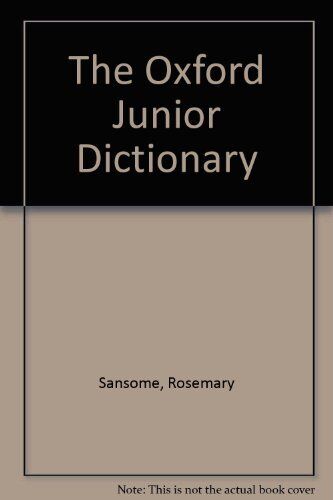 Oxford Junior Illustrated Dictionary, Various authors