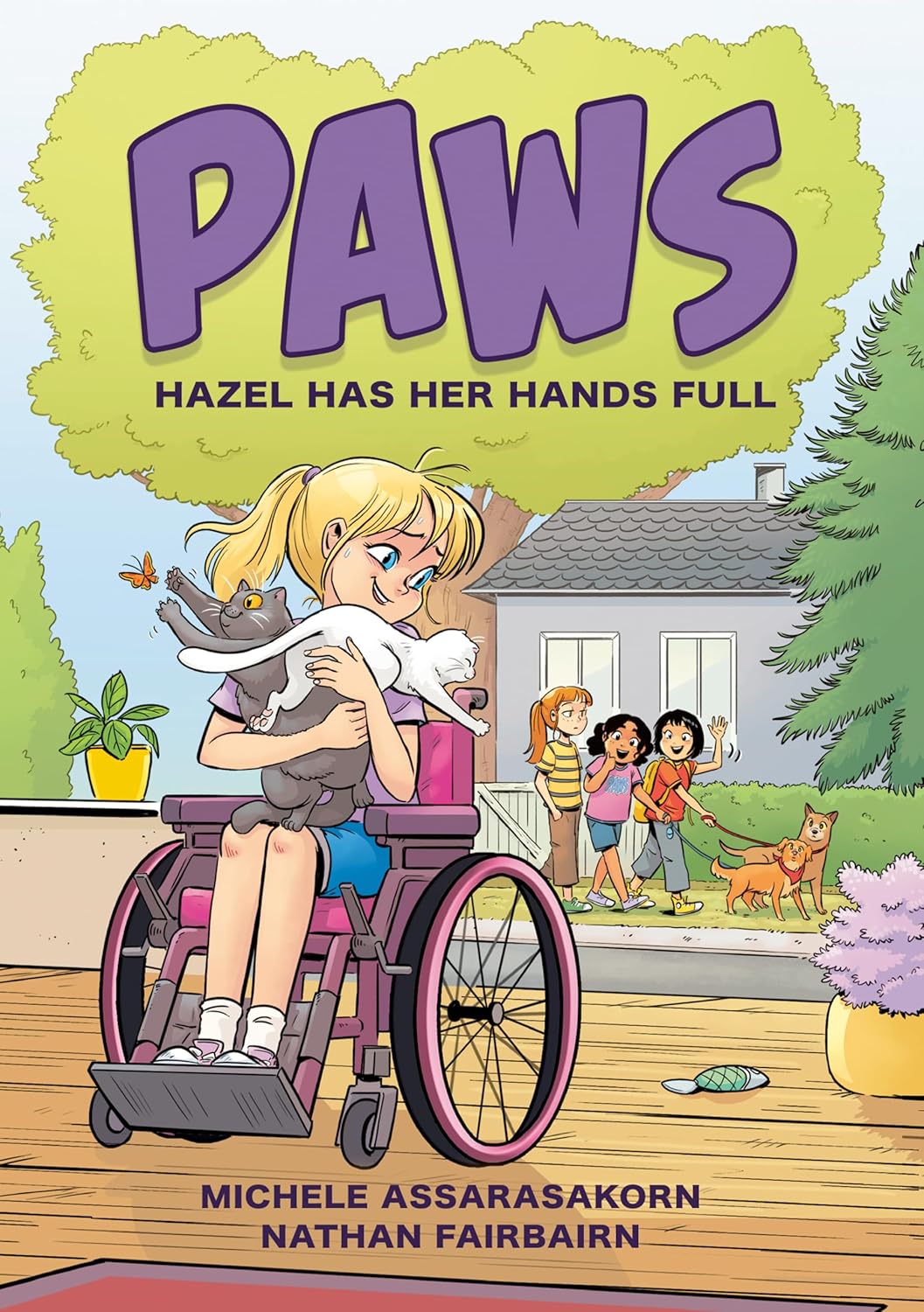 PAWS - Hazel Has Her Hands Full #4, Nathan Fairbairn