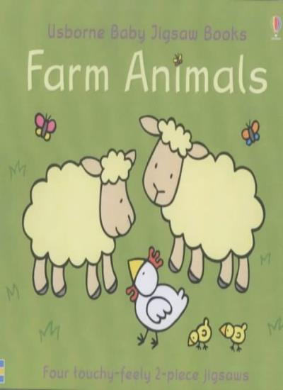 Farm Animals (Touchy Feely Baby Jigsaw) , Fiona Watt